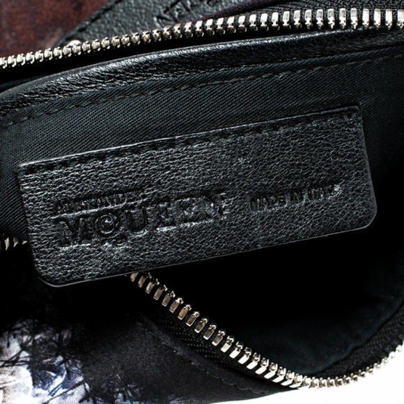 ALEXANDER MCQUEEN De Manta Clutch - Picture 7 of 8